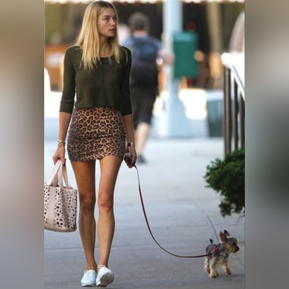 Cheetah Print Hight Waist Mini